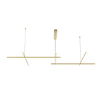 Maytoni Lampa wisząca Radiance - Aluminium - Złoty MOD278PL-L86G3K1