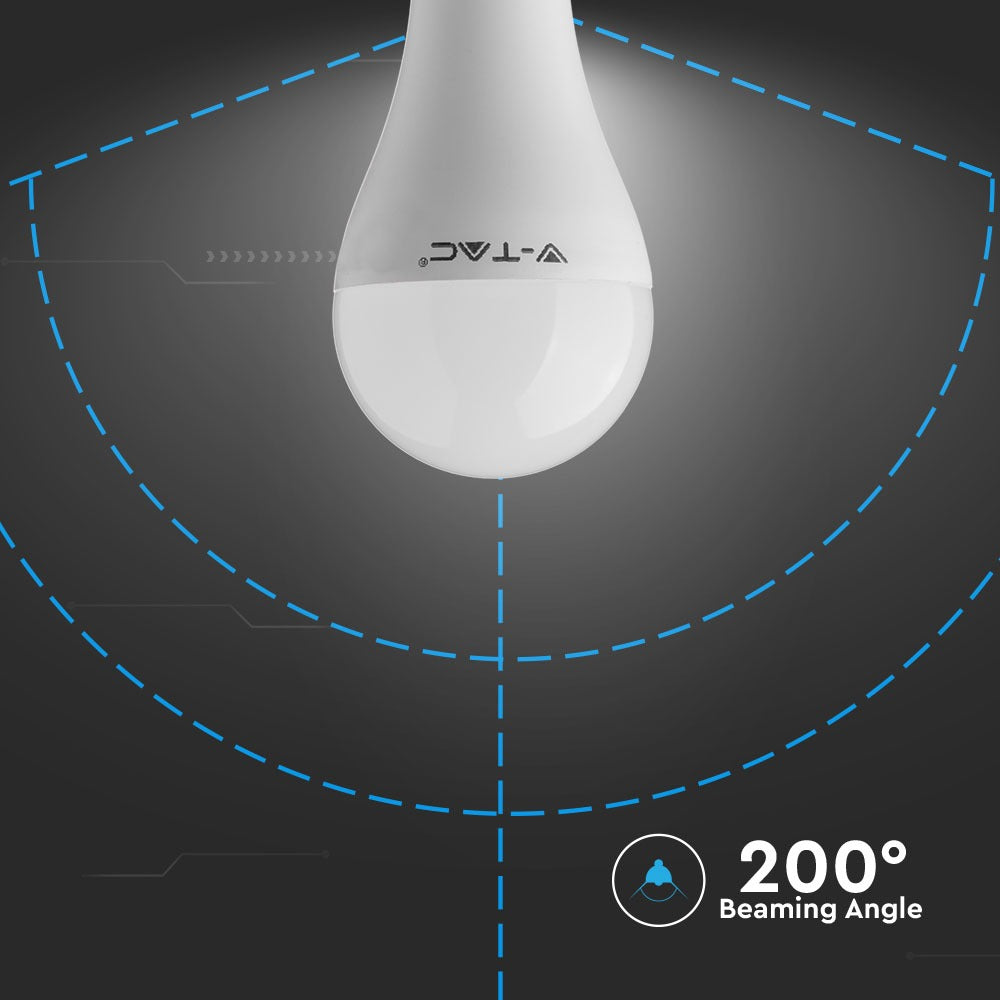 15W A65 Żarówka LED / Barwa:2700K / Trzonek:B22 / Kąt 200'D