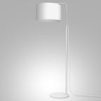 lampa podł. Arden ramię, white, cylinder shade dia 400, h 250 white 1xE27