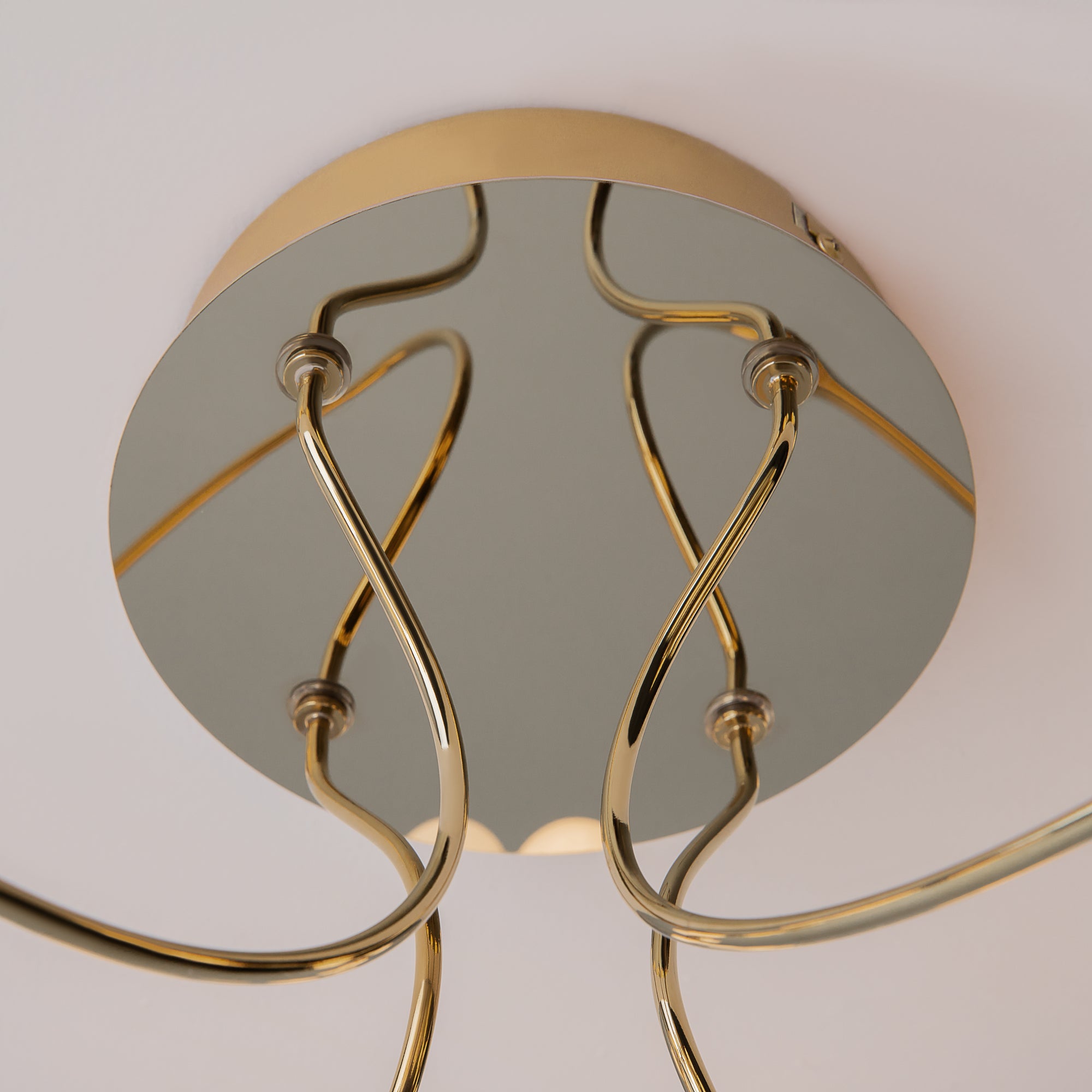 Maytoni Plafon Tessara - Stal nierdzewna - Złoty MOD081CL-L36G3K