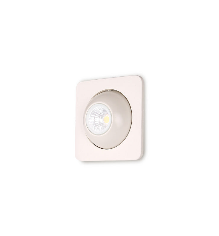 Maxlight Oprawa wpuszczana Technical Spot - Aluminium - Kremowy H0068
