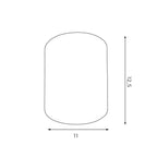 oprawa sufitowa Downlight round dia 110mm/h=125mm black 1xE27