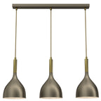 żyrandol line bar 600 mm Noak titanium-bronze/shiny gold 3xE27