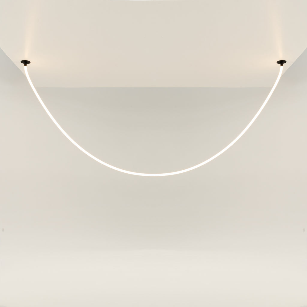 Maytoni Lampa wisząca Tau - Aluminium - Czarny MOD146PL-L40B3K