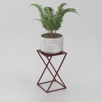 Flower stand Column B 400x240x240 burgundy