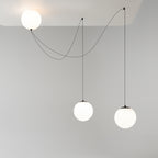 Maytoni Lampa wisząca Twins - Metal - Czarny MOD427PL-L30B3K1