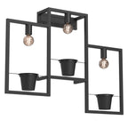 kinket Flores black 3xE27