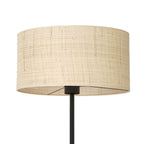 lampa podł. prosta, Rattan cylinder shade dia 400, h 200 1xE27