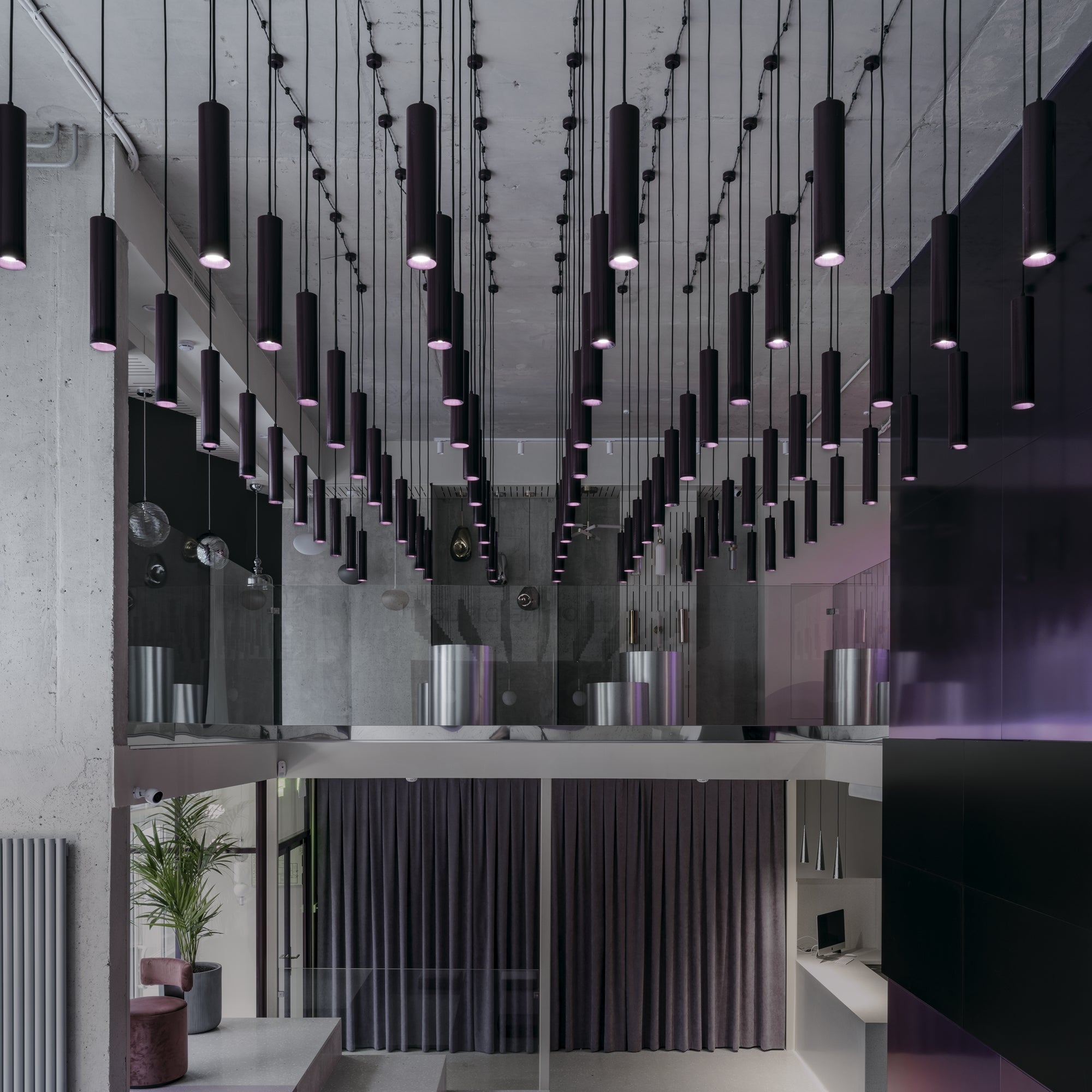 Maytoni Lampa wisząca Focus - Aluminium - Czarny P075PL-01B