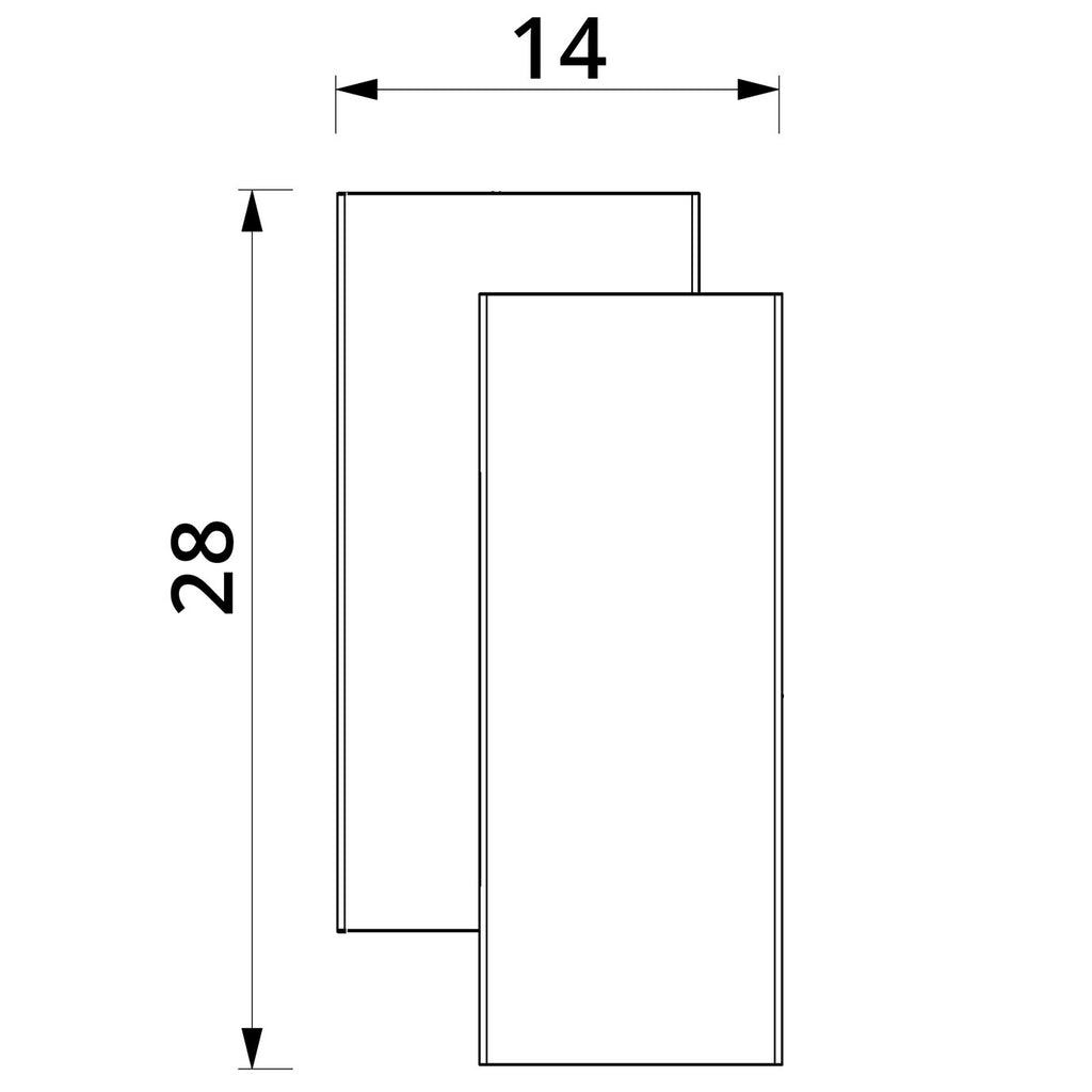 kinkiet Wall white 2xG9