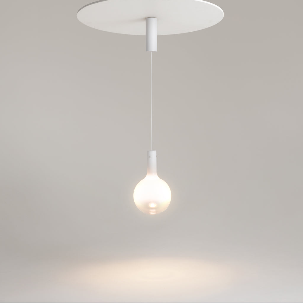 Maytoni Lampa wisząca Nebula - Metal - Biały MOD182PL-L4W3K
