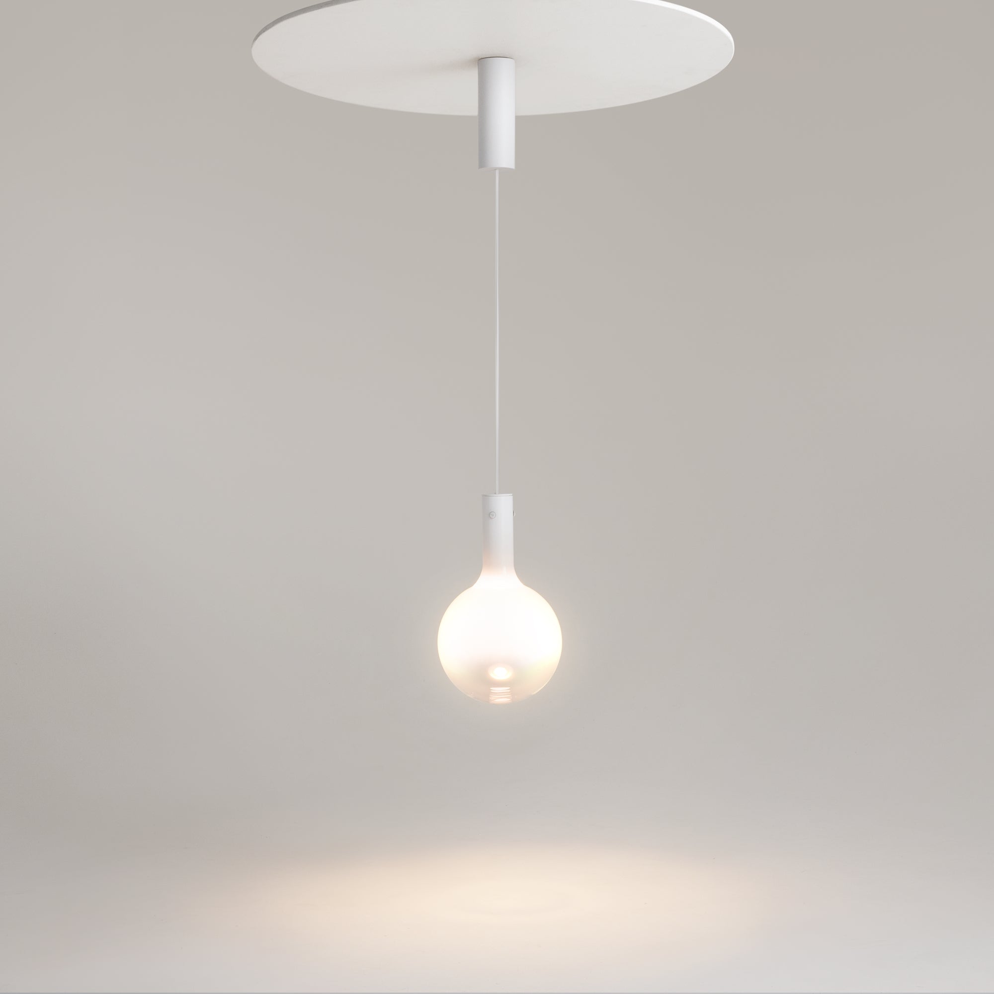 Maytoni Lampa wisząca Nebula - Metal - Biały MOD182PL-L4W3K