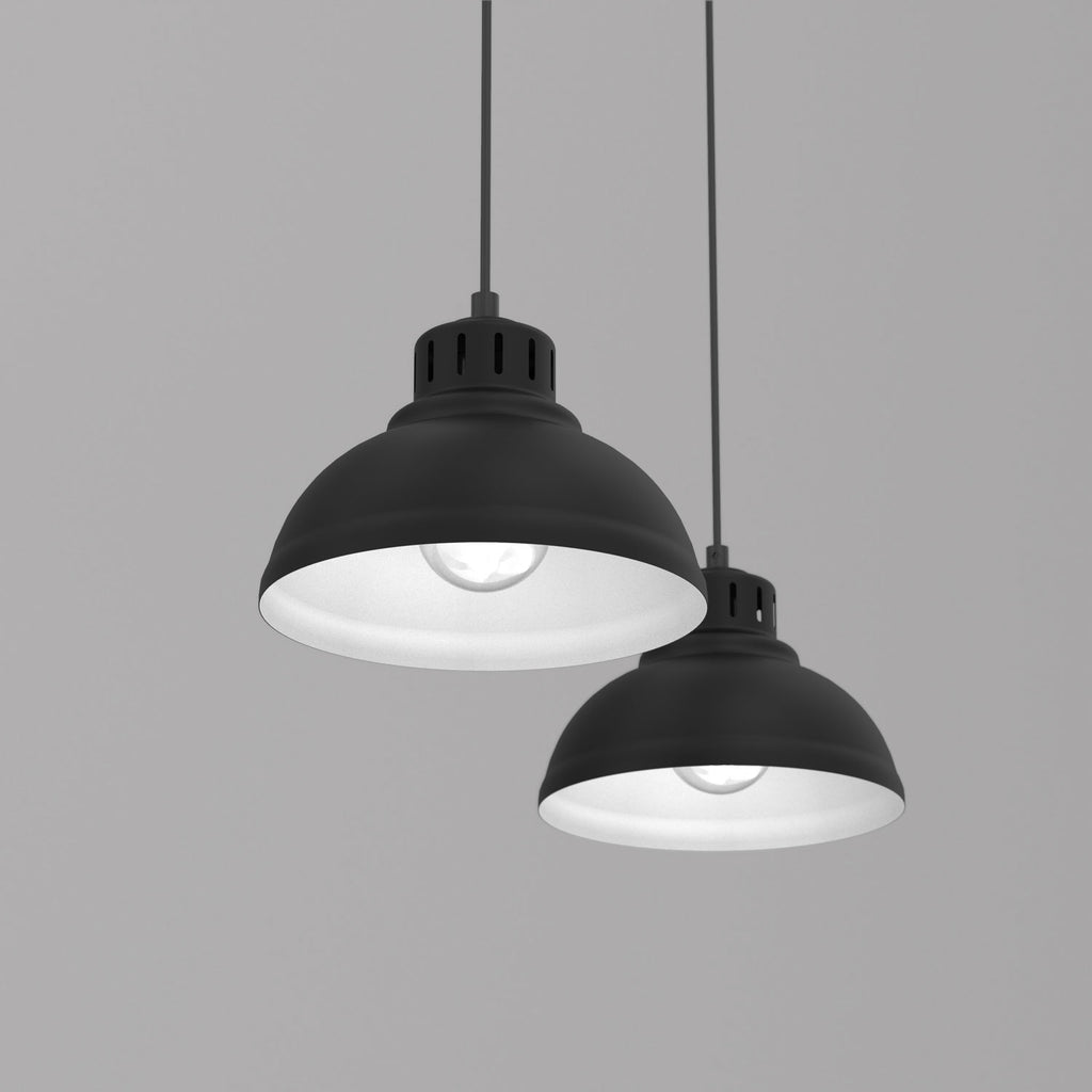 żyrandol Sven black 2xE27