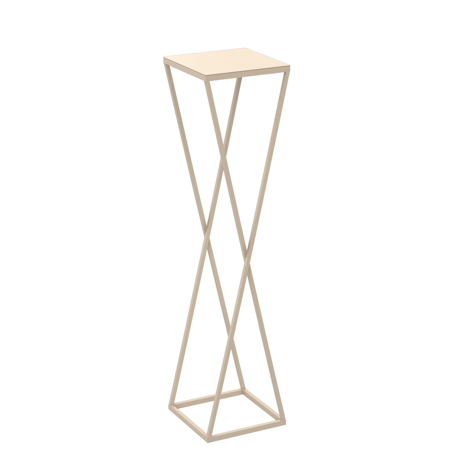 Flower stand Column B 1000x240x240 beige
