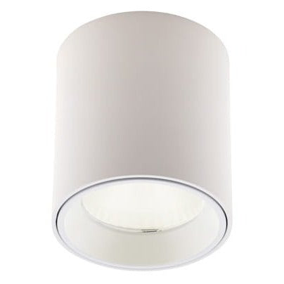 Maxlight Oprawa natynkowa Tub + Pierścień ozdobny RC0155/C0156 - Metal - Biały C0155