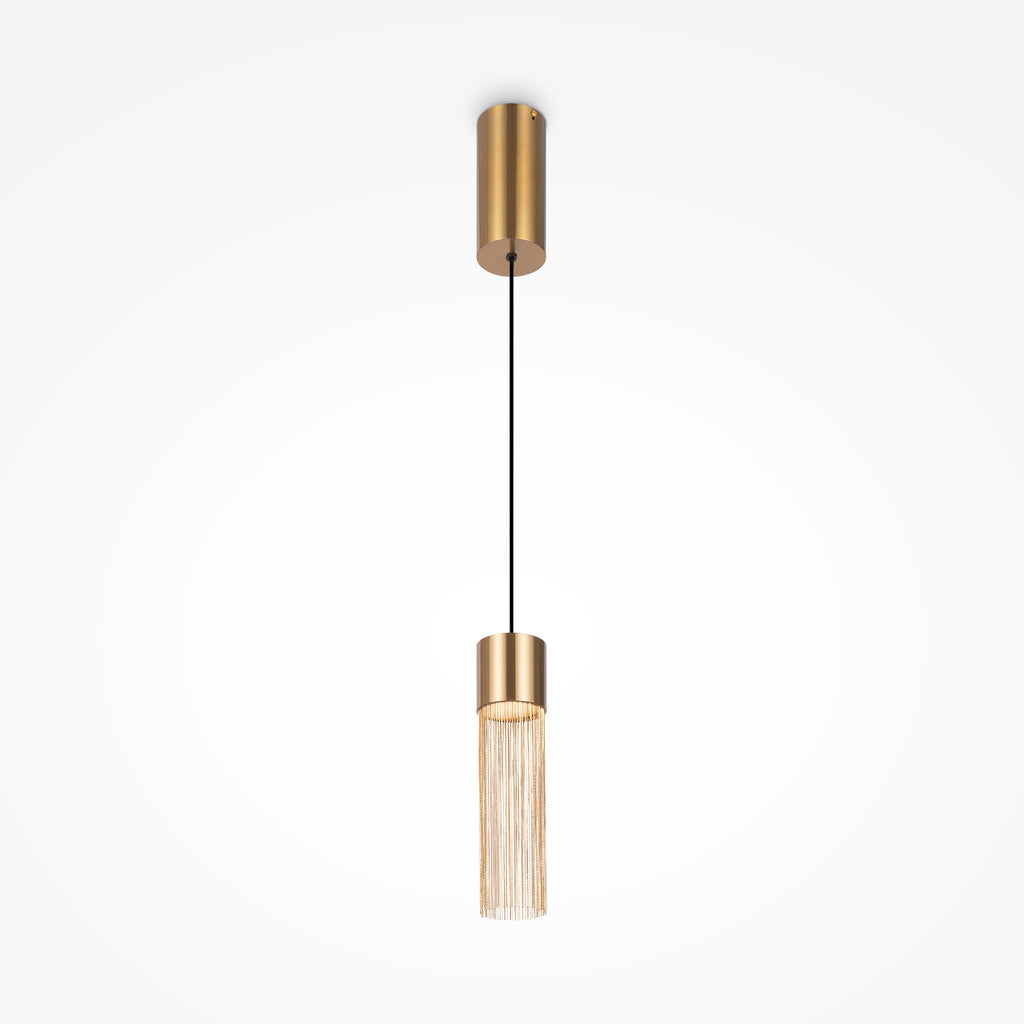 Maytoni Lampa wisząca Imaginary - Metal - Złoty MOD190PL-L5G3K