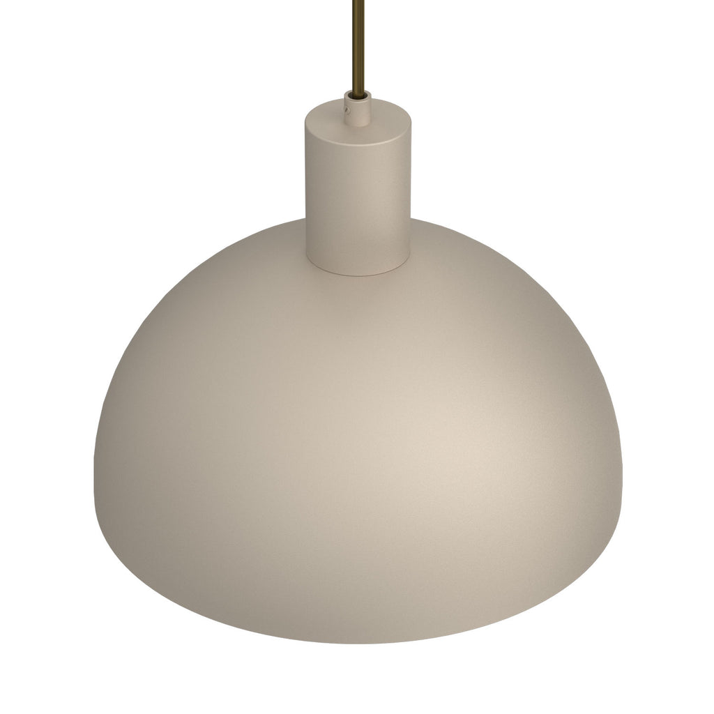 żyrandol Handa beige 1xE27