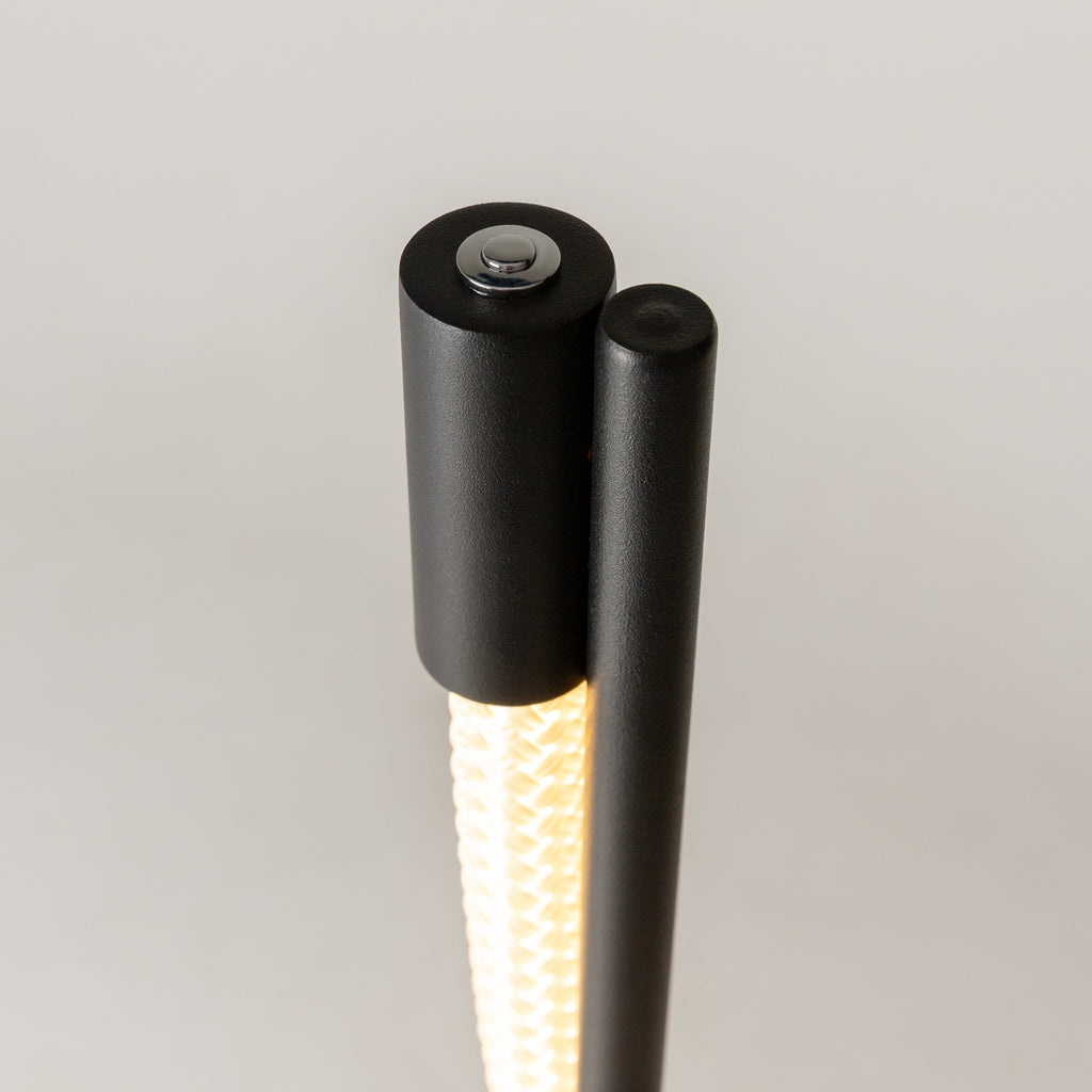 Maytoni Lampa podłogowa Tau - Aluminium - Czarny MOD166FL-L15B3K