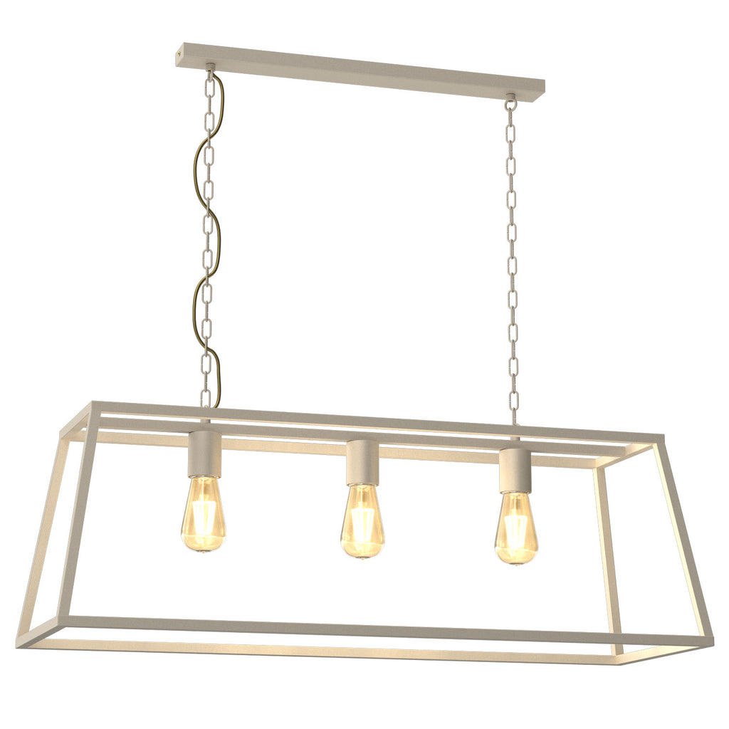 żyrandol Frame beige 3xE27