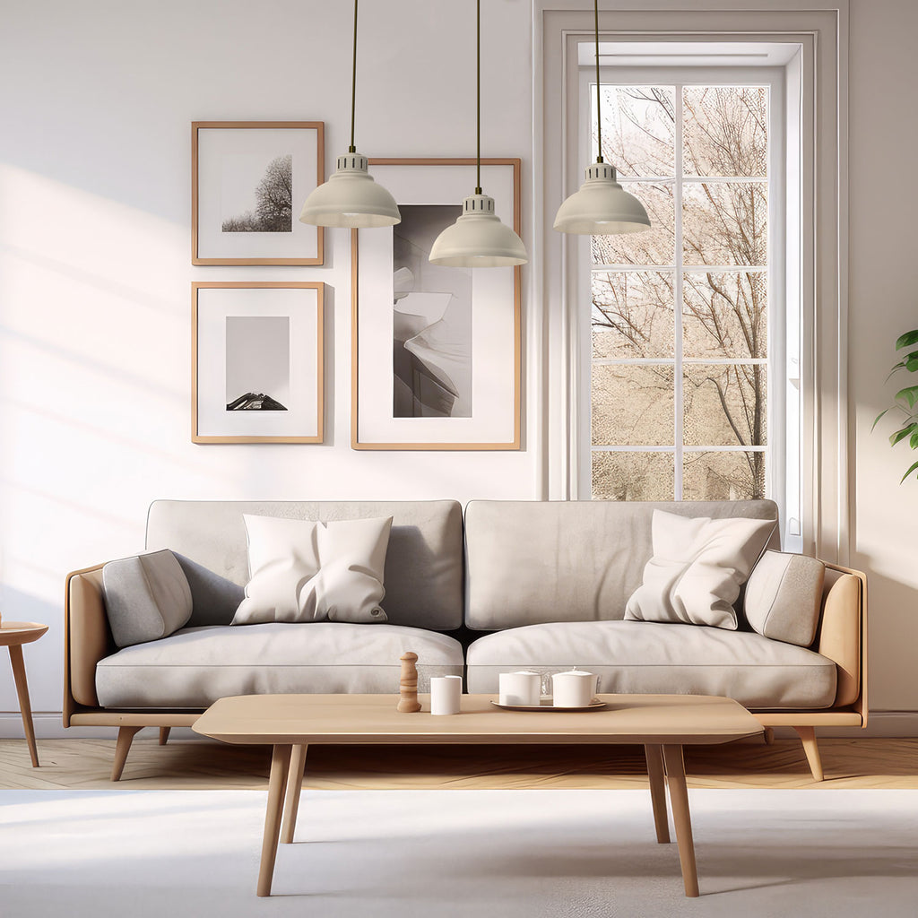 żyrandol Sven beige 3xE27
