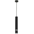 żyrandol Reno black/chrome 1xGU10