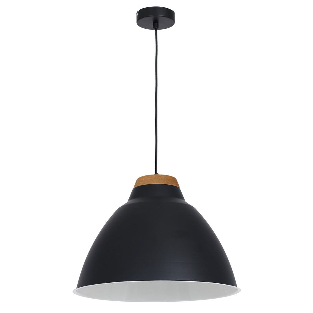 żyrandol Skal black 1xE27