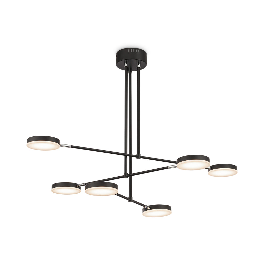 Maytoni Lampa wisząca Fad - Metal - Czarny MOD070PL-L38B3K