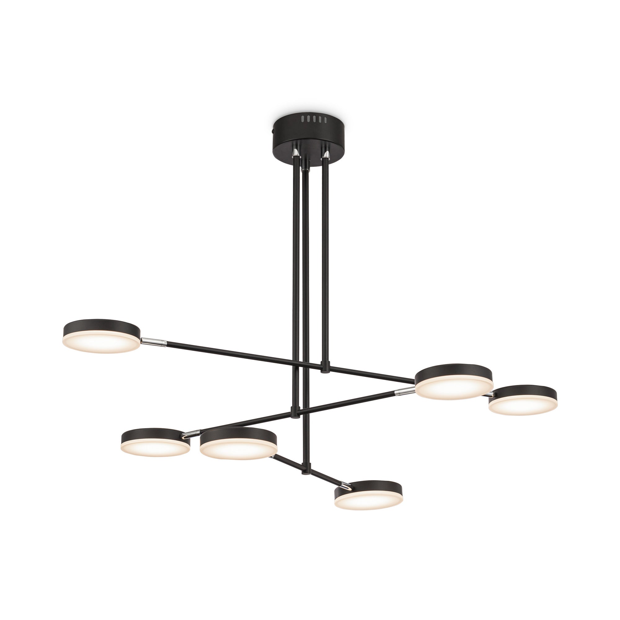 Maytoni Lampa wisząca Fad - Metal - Czarny MOD070PL-L38B3K