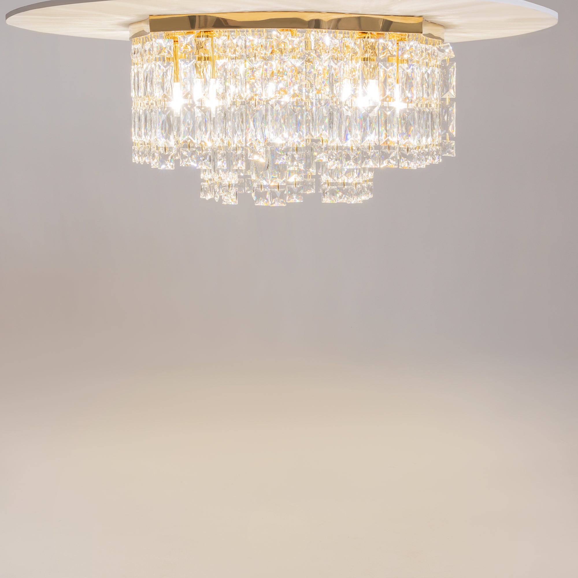 Maytoni Plafon Dune - Metal - Złoty DIA005CL-06G