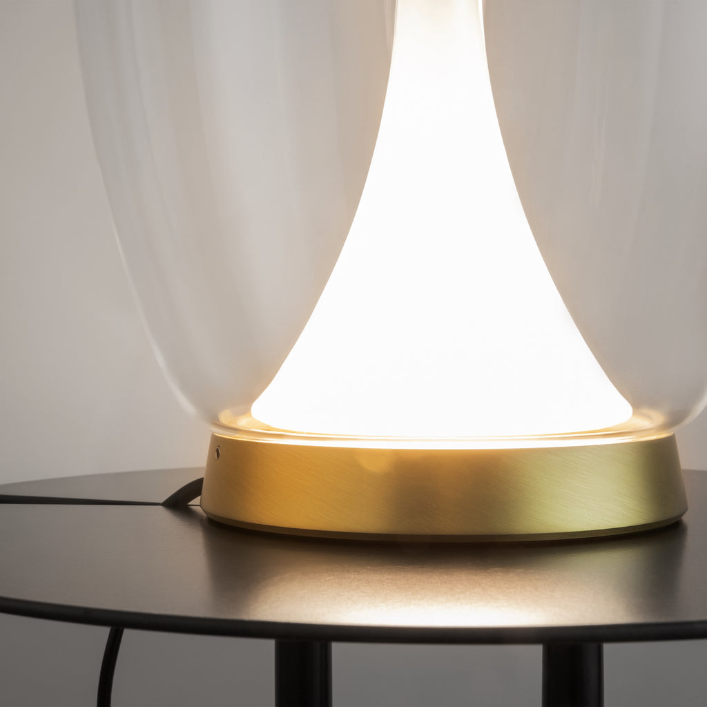 Maytoni Lampa stołowa Splash - Aluminium - Złoty MOD282TL-L15G3K1