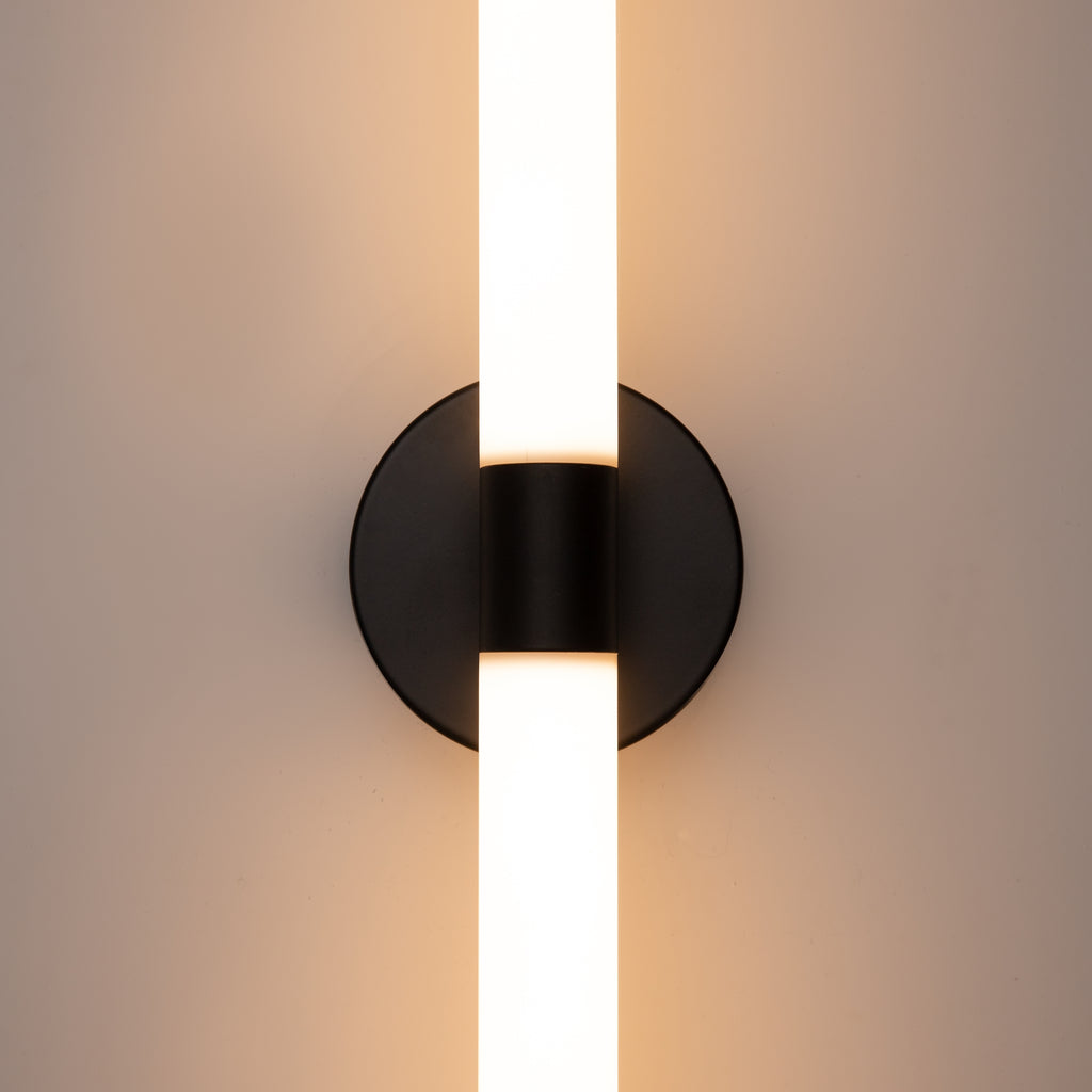 Maytoni Kinkiet Axis - Aluminium - Czarny MOD106WL-L16B3K