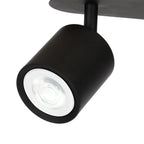 spot Demia black 3xGU10