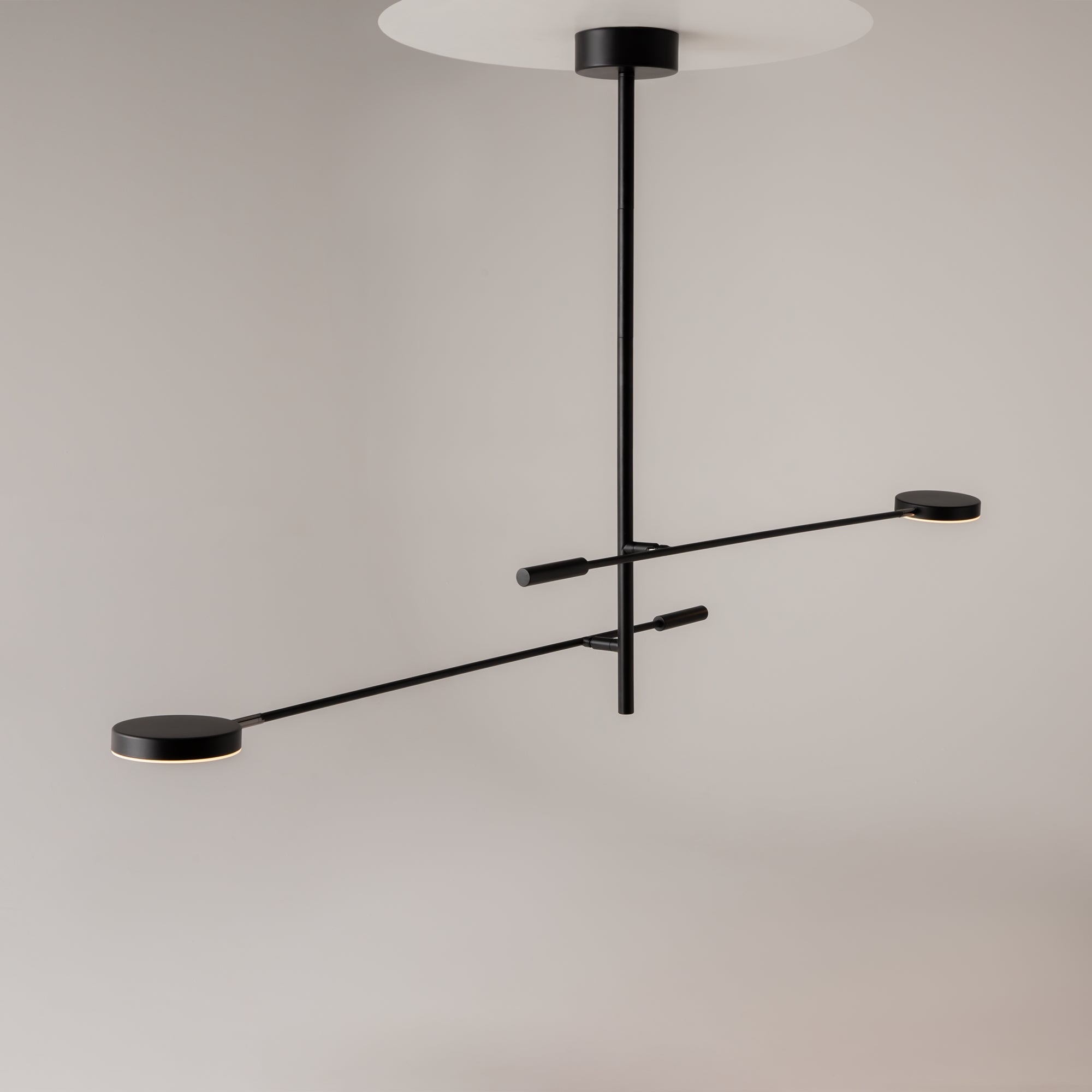 Maytoni Plafon Fad - Metal - Czarny MOD070CL-L15B3K1