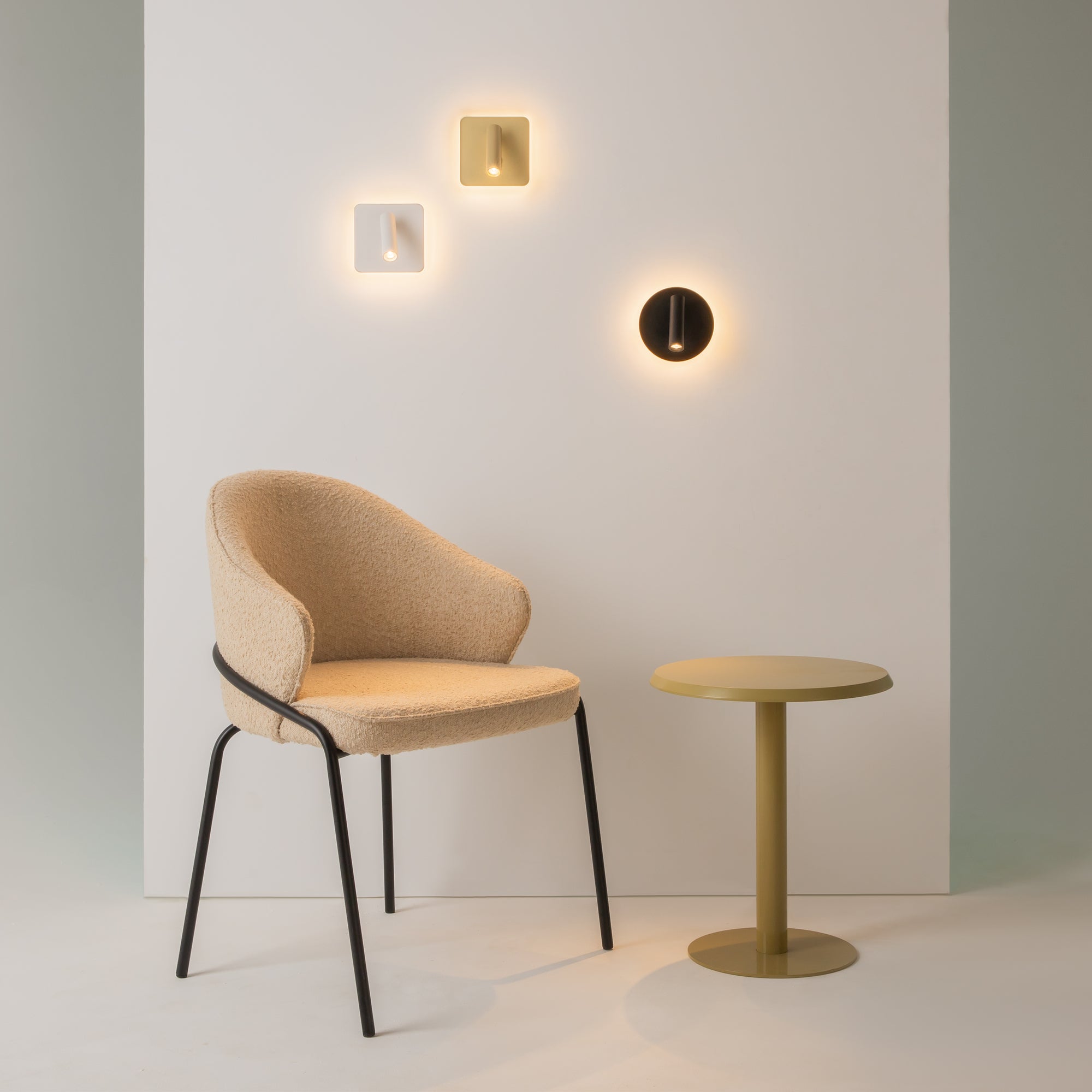 Maytoni Kinkiet Ios 176 - Aluminium - Biały C176-WL-01-6W-W