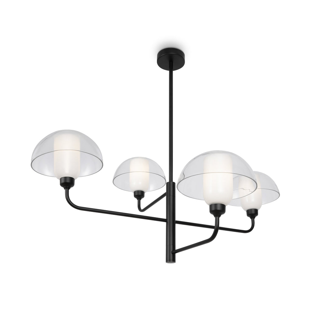 Maytoni Lampa wisząca Memory - Metal - Czarny MOD177PL-04B