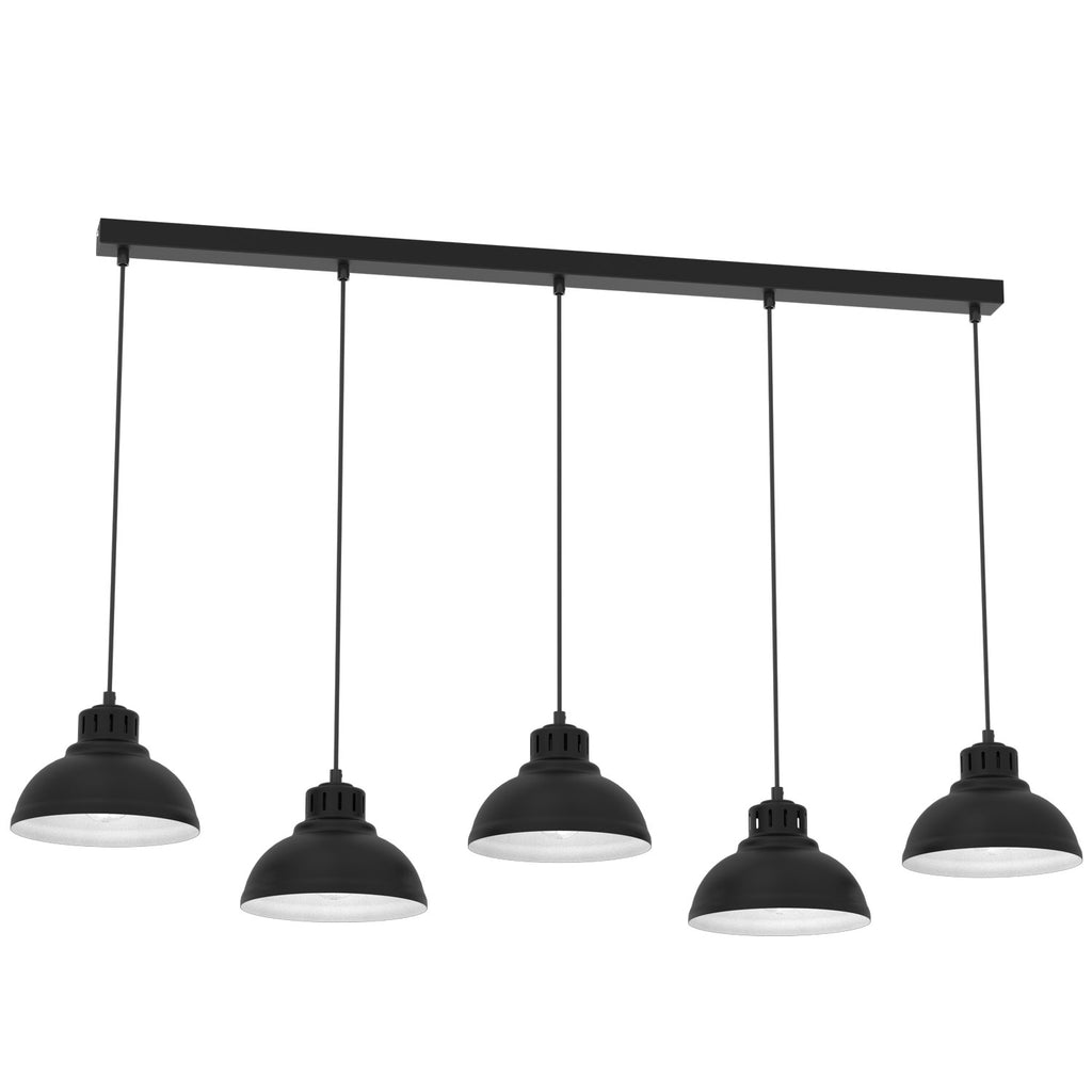 żyrandol Sven black 5xE27