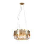 Maxlight Lampa wisząca Trend 45cm - Metal + szkło - Złoty P0368