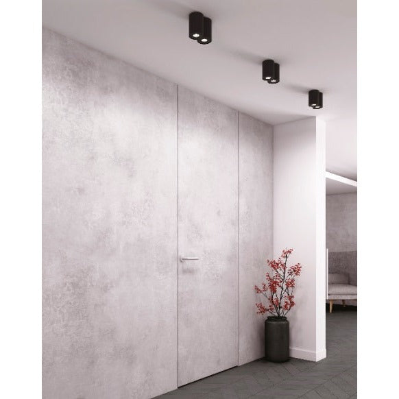 Maxlight Plafon Basic Round - Metal - Czarny C0086