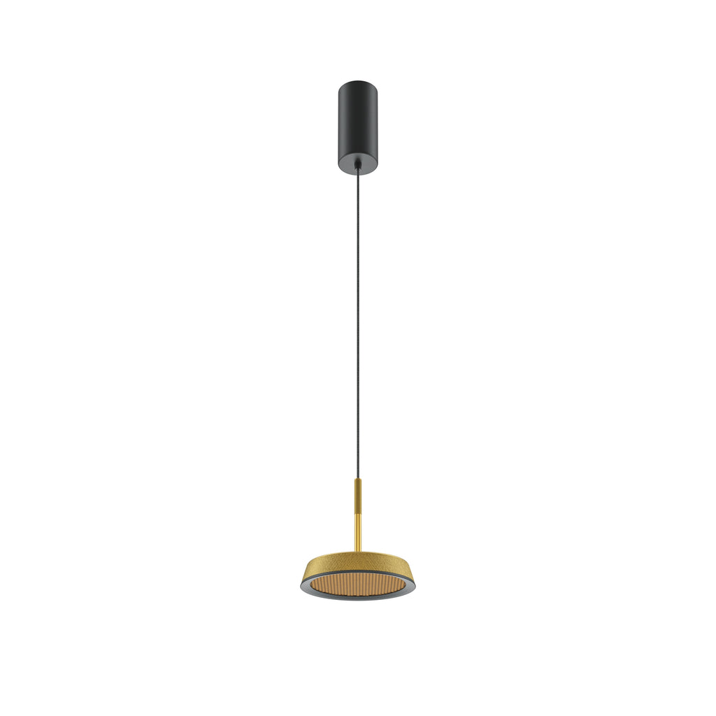 Maytoni Lampa wisząca El - Aluminium - Czarny MOD041PL-L15G3K