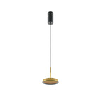 Maytoni Lampa wisząca El - Aluminium - Czarny MOD041PL-L15G3K