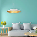 żyrandol Compo flat (dia 1000) white/gold 3xE27