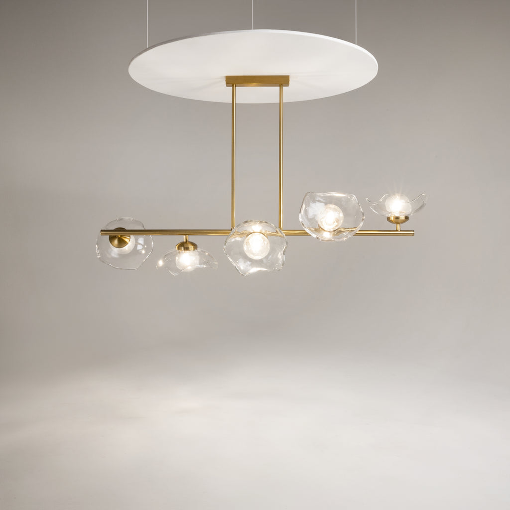 Maytoni Lampa wisząca Miracle - Metal - Mosiądz MOD207PL-05BS
