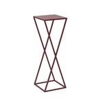 Flower stand Column B 700x240x240 burgundy