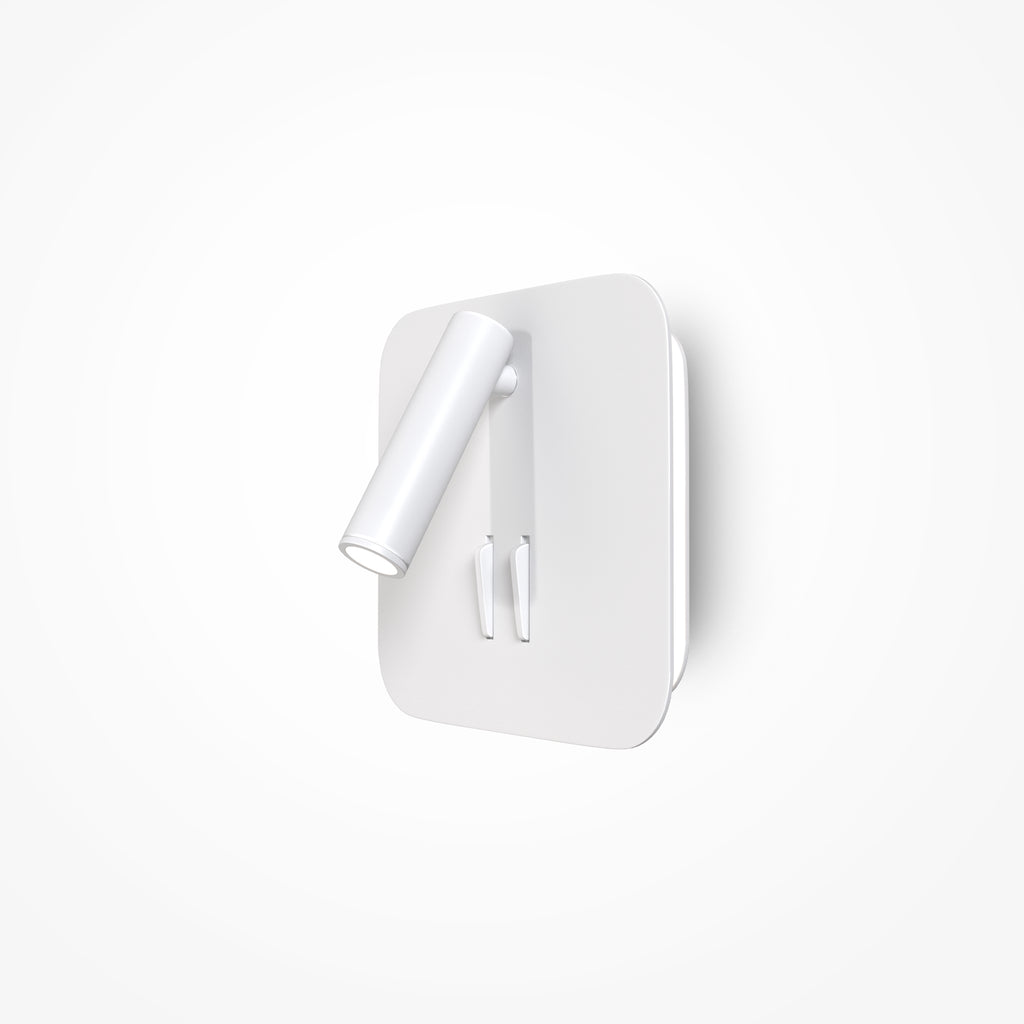 Maytoni Kinkiet Ios 176 - Aluminium - Biały C175-WL-01-6W-W