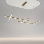 Maytoni Lampa wisząca Radiance - Aluminium - Złoty MOD278PL-L86G3K1