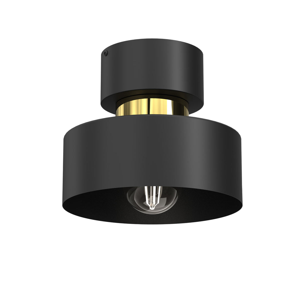 plafon Marti black/gold 1xE27