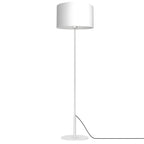 lampa podł. Arden prosta, white, cylinder shade dia 400, h 250 white 1xE27