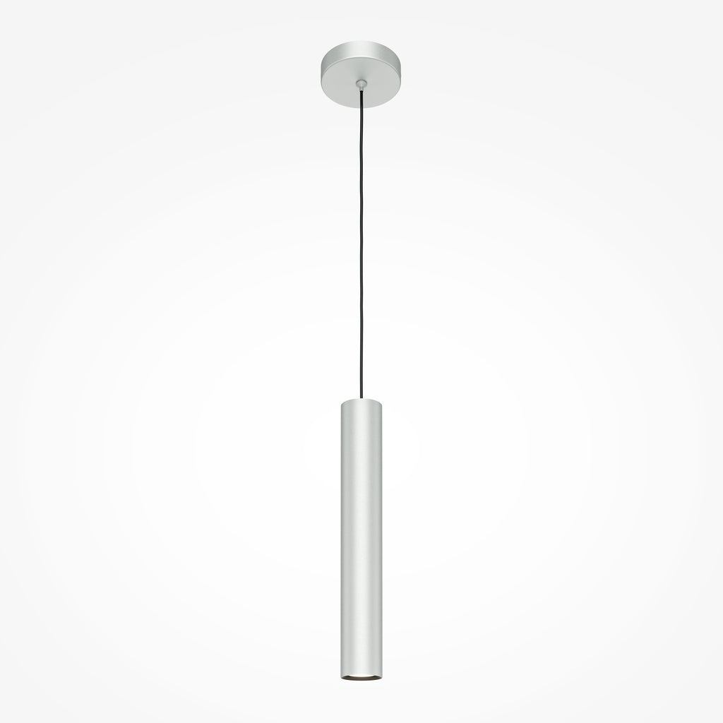 Maytoni Lampa wisząca Pro Focus - Aluminium - Srebrny MOD161PL-01CM1