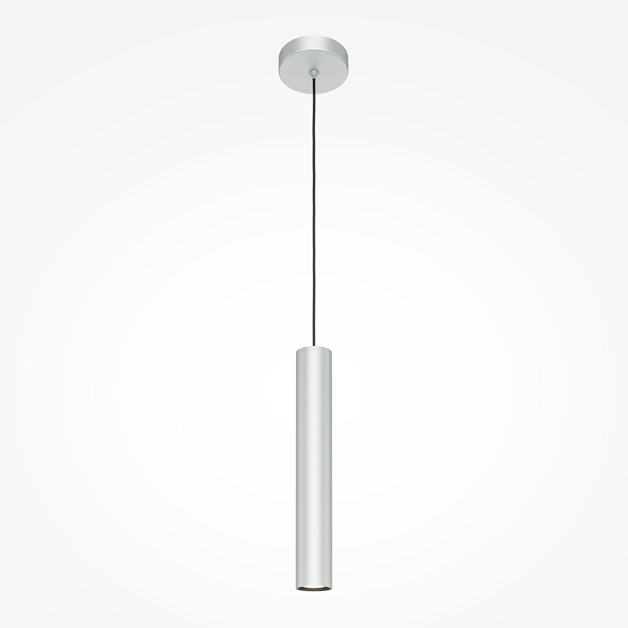 Maytoni Lampa wisząca Pro Focus - Aluminium - Srebrny MOD161PL-01CM1