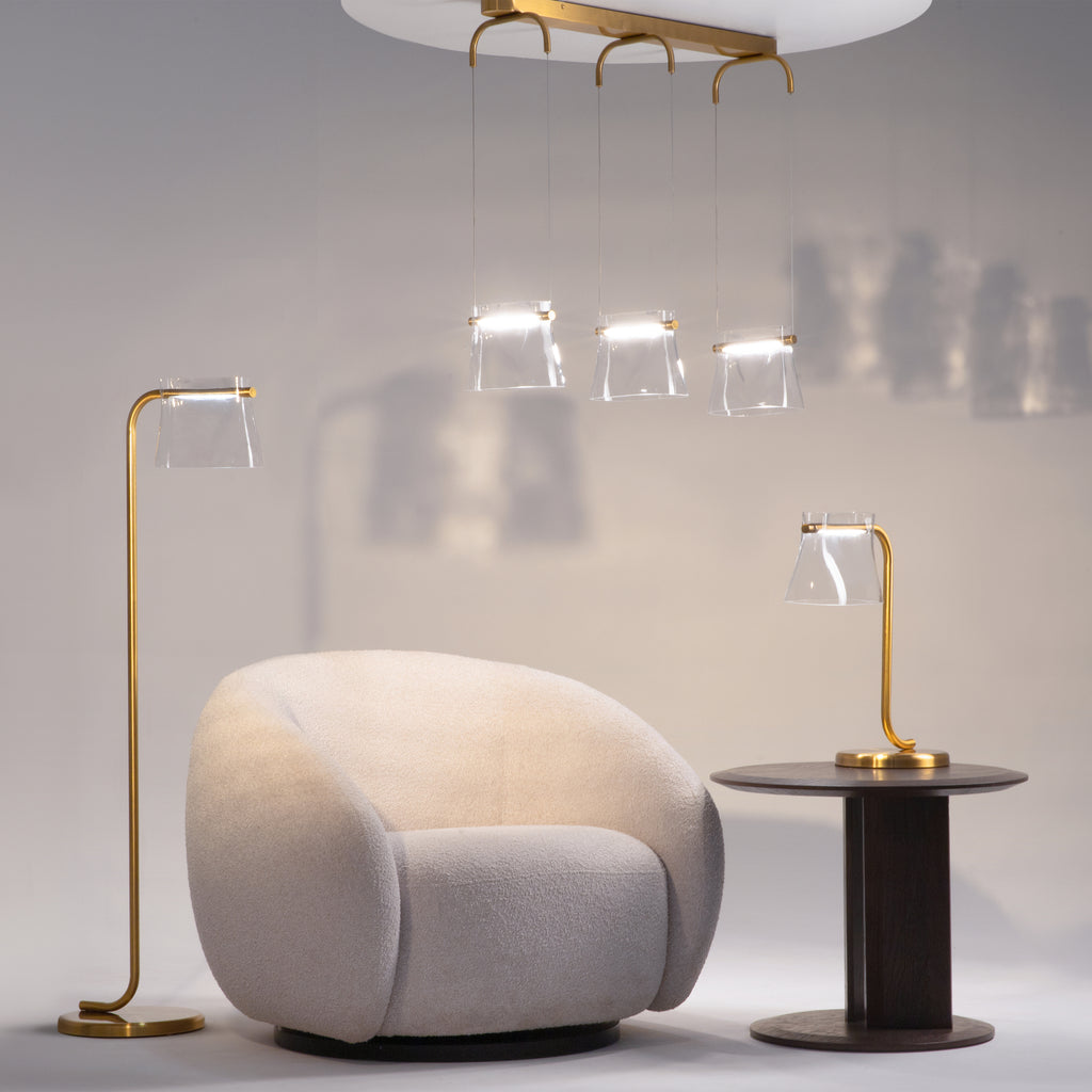 Maytoni Lampa stołowa Cabaret - Metal - Mosiądz MOD170TL-L8BS3K